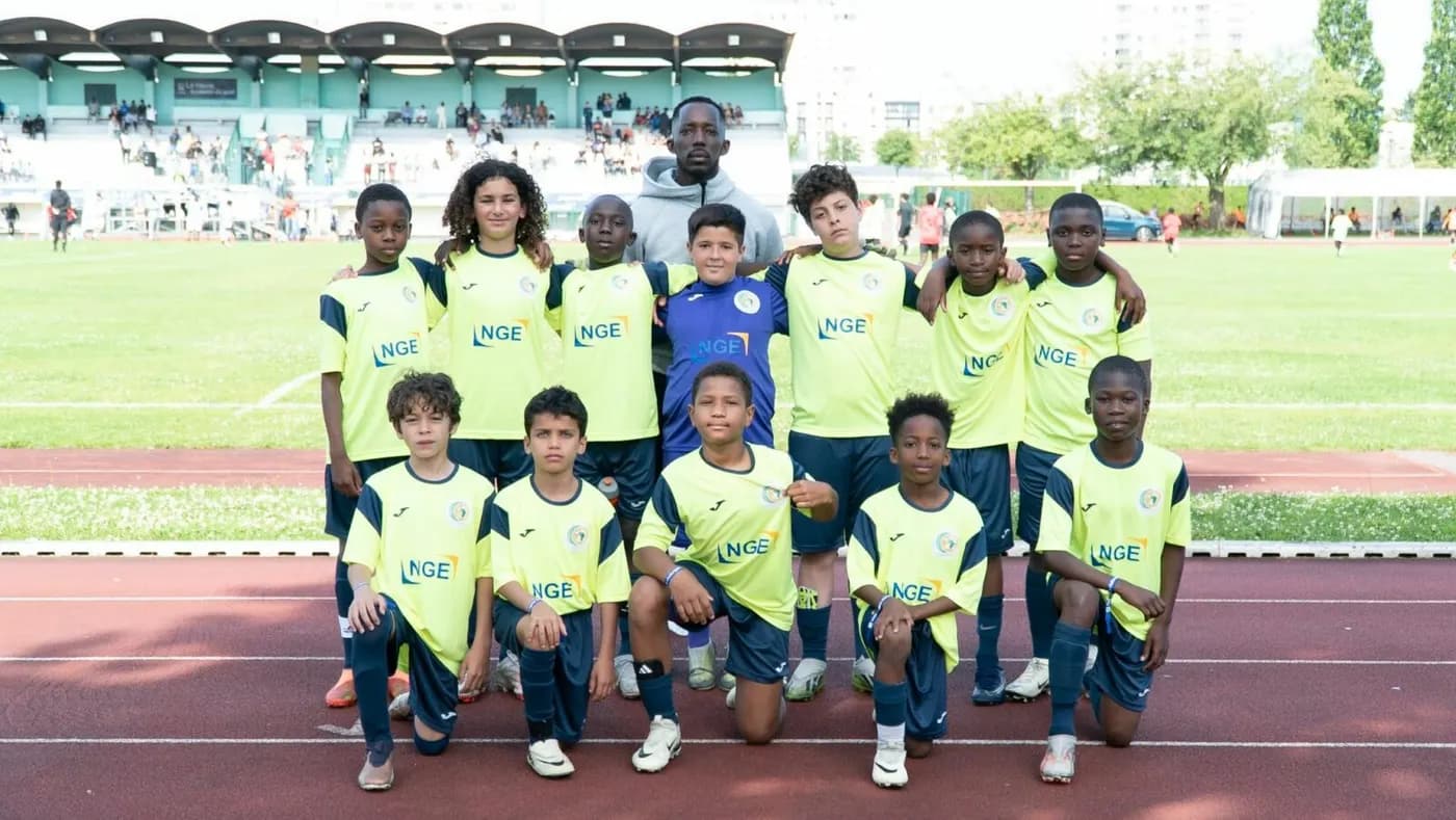 Photo d’équipe d’une formation engagée au Tournoi des Challengers