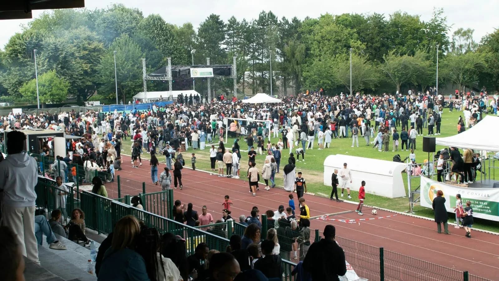 Vue d’ensemble du stade pendant le Tournoi des Challengers